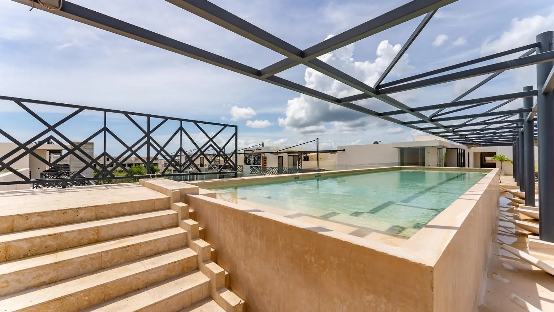 شقة Tulum Stylish 2Br Penthhouse, Private Terrace, Grill And Pool