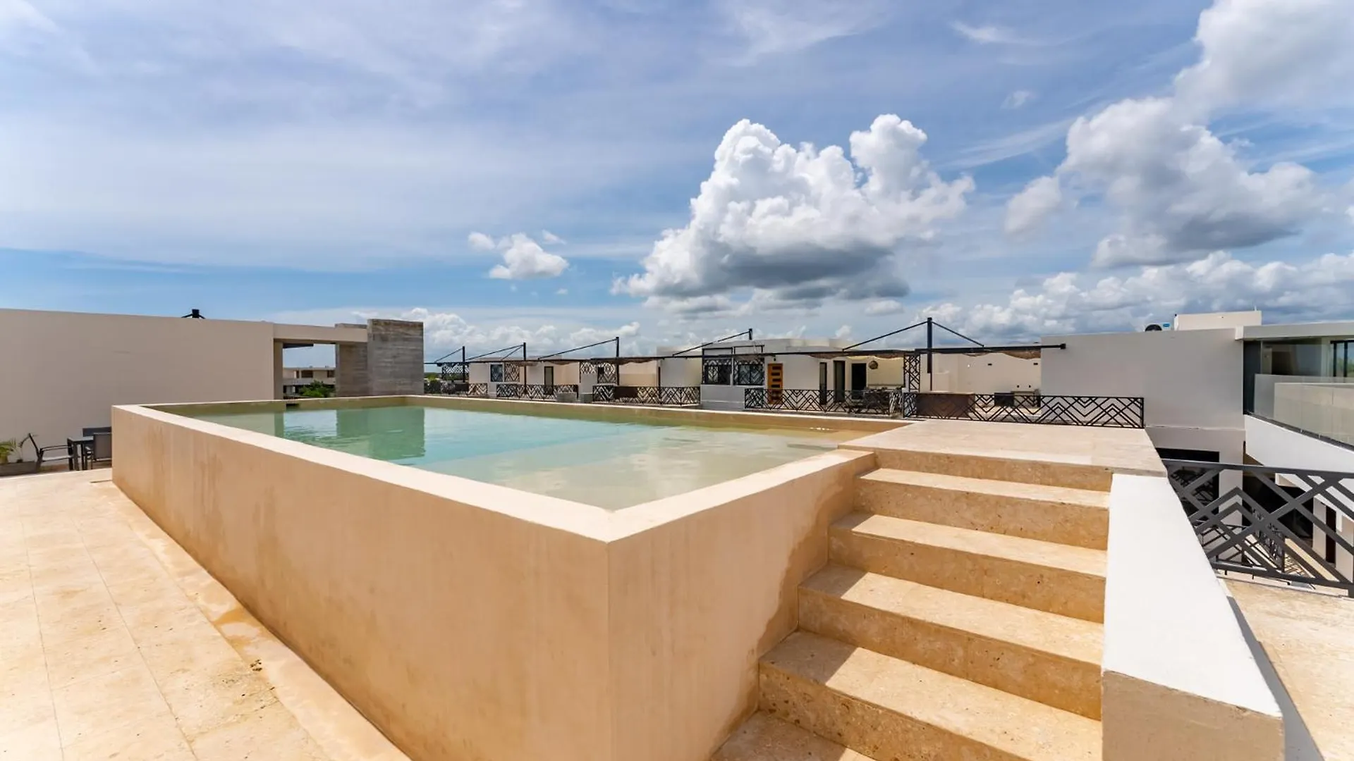 شقة Tulum Stylish 2Br Penthhouse, Private Terrace, Grill And Pool 0*,  المكسيك